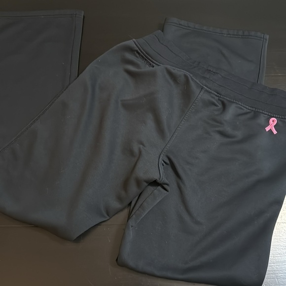 Under Armour Black Sweatpants breast cancer awareness - Picture 7 of 7